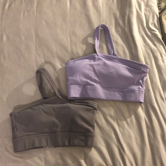 Dolphfit Other - Women's Purple and Gray Sports Bras
